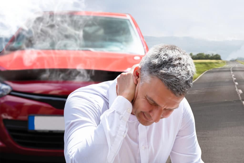 accidente de coche puede causar angustia emocional