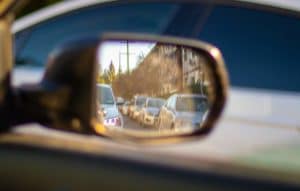 who is at fault in a blind spot car crash