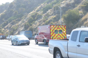 San Francisco CA - Six-Car Crash with Injuries on I-80